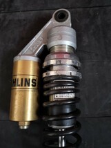 XJR400 4HM 純正リアサスペンション 1本 ヤマリンズ OHLINS オーリンズ リアサス リアショック _画像3