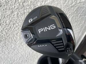 PING■ピン■G425MAX■3W、14.5度、調整可■ラウンド未使用■ALTA JCB-S■アクア■希少極上■HC、レンチ、タグ付き、簡単名器人気、送料無