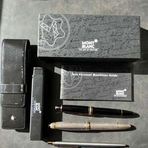 MONTBLANC モンブラン 万年筆 ボールペン THE ART OF WRITING ケース 箱付き★14