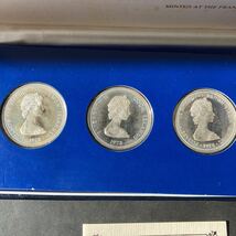 1978年　THE CORONATION JUBILEE CROWN COINS プルーフ銀貨5枚セット★18_画像2