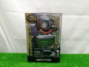 保管品 中古美品 GENTOS ジェントス LED ヘッドライト ヘッドウォーズ HW-X533H