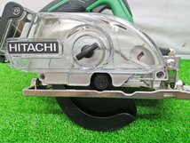 保管品 中古美品 HITACHI 日立工機 125mm 14.4V コードレス 集じん 丸のこ C14DYBL(NN)_画像4