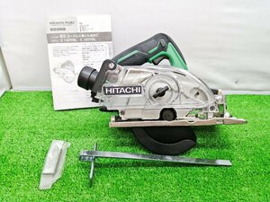 保管品 中古美品 HITACHI 日立工機 125mm 14.4V コードレス 集じん 丸のこ C14DYBL(NN)