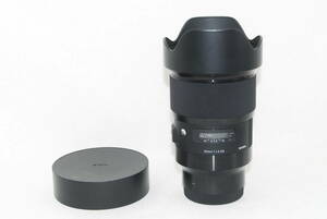 * practical use superior article *SIGMA Sigma Art 20mm F1.4 DG HSM SONY Sony E mount!