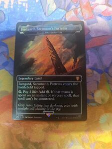 mtg サルマンの要塞、アイゼンガルド すべてを護るもの、母聖樹 英語 サージFoil