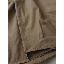 Midiumi ミディウミ「ベーシックカラーで長く愛用できる。」バンドカラー ピンタック シャツ ワンピース キャメル 日本製(49K+5653)_画像3