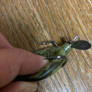 deps ( デプス ) MICRO BASIRISKY ( マイクロバシリスキー ) レイドジャパン スカッターフロッグ RAID JAPAN SCATTER FROG 2個セット売り。の画像3