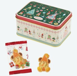 ディズニークリスマス2023 リルリンリン クッキー缶 未開封新品 クリスマスの妖精 Disney 