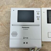 Panasonic ドアホン テレビドアホン VL-MV190K VL-W603. VL-W600. VL-V566. VL-MV25 VL-MGZ30 ワイヤレス 親機 6台 現状品_画像2
