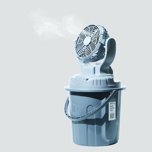 ●【中古・未開封品】昭和商会 SHOWA ミストワークファン MIST WORK FAN N23-06：