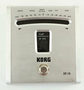 【中古品】KORG DT-10 コルグ ペダルチューナー【動作確認済み・未メンテ】2/2'