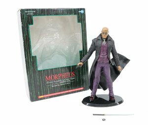 【中古・訳あり品】コトブキヤ ARTFX THE MATRIX マトリックスシリーズ モーフィアス 1/6スケール 塗装済み完成品 ソフビ 【破損有り】;;