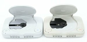 【中古・ジャンク品】Ps one ２台セット本体のみ　2台セット プレステーションワン【未検品】 ;;