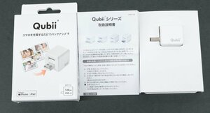 ●【中古品】Maktar Qubii iPhone用バックアップカードリーダー MKPQ-W-128.,