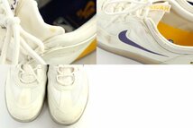 〇【中古品】NBA × Nike SB Nyjah Free 2 Lakers ナイキ SB ナイジャ フリー 2 レイカーズ DA3439-100 　30cm：_画像8