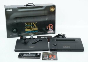 【中古・ジャンク品】ネオジオ NEOGEO X GOLD 本体.,