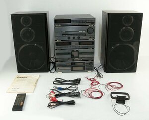 【中古・ジャンク品】 ONKYO コンポセット Radian ラディアン R-C50 / PA-C50 PE-C50 PC-W50 PT-C70 DX-C50 PS-C50 【未検品】【3個口】;;