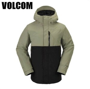 【23-24】VOLCOM L GORE-TEX JACKET Light Military ボルコム スノーボードウェア メンズ ジャケット Mサイズ