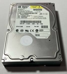 WD WesternDigital 3.5インチHDD 20GB UltraATA100 WD200BB-75CLB0 ハードディスク