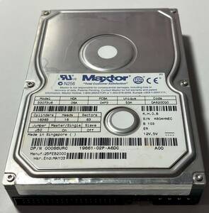 Maxtor 3.5インチHDD 30GB UltraATA66 53073U6 ハードディスク