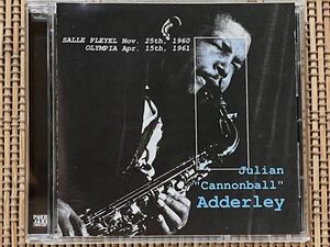 CANNONBALL ADDERLEY／PARIS JAZZ CONCERT／LASER LIGHT 17401／独盤CD／キャノンボール・アダレイ／中古盤