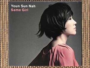 YOUN SUN NAH／SAME GIRL／HUB MUSIC (WARNER MUSIC KOREA） VDCD-6254／韓国盤面CD／ユン・サン・ナ (ナ・ユンスン)／中古盤