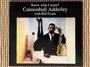 CANNONBALL ADDERLEY with BILL EVANS／KNOW WHAT I MEAN／ZYX-MUSIC OJC20 105-2／独盤CD／キャノンボール・アダレイ／中古盤