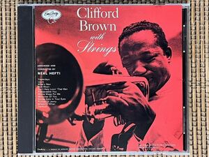 クリフォード・ブラウン／ウィズ・ストリングス／日本フォノグラム PHCE-4105／国内盤CD／CLIFFORD BROWN／中古盤