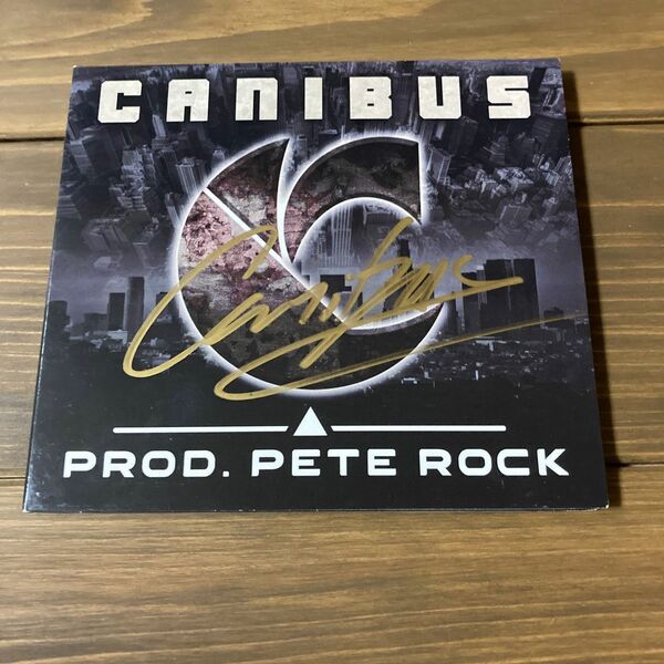 AUTOGRAPHED EP / CANIBUS x PETE ROCK