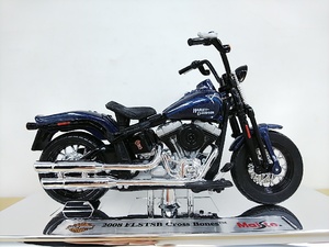 ■Maistoマイスト 1/18 HARLEY-DAVIDSON 2008 FLSTSB Cross Bones ハーレーダビッドソン クロスボウンズ アメリカン大型バイク