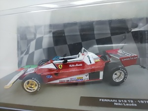 ■ デアゴスティーニ 1:43 FERRARI 312 T2 - 1976 Niki Lauda フェラーリ ニキ・ラウダ F1レーシングモデルミニカー