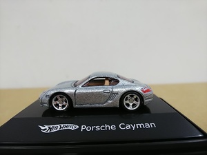 ■ HOTWHEELSホットウィール 1/87 Porsche Cayman シルバー ポルシェカイマン ミニカー