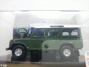 ■ CORGIコーギー 1/43 LAND ROVER DEFENDER 110 グリーン×ホワイト ランドローバー・ディフェンダー モデルミニカー