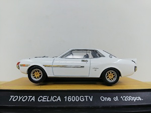 ■ tosa collectionトサ コレクション 1/43 Toyota CELICA GTV ホワイト トヨタ・セリカ モデルミニカー
