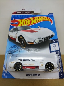 ■ HOTWHEELSホットウィール OLYMPIC GAMES TOKYO 2O2O 1:64 TOYOTA 2000 GT トヨタ 東京オリンピックモデルミニカー