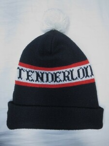 * TENDERLOIN Tenderloin bonbon knit cap black wool acrylic fiber the first period Challenger 