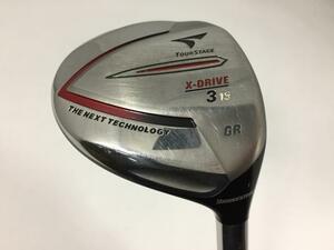 即決 お買い得品！中古 ツアーステージ Xドライブ GR フェアウェイ 2007 3W XD-S60 15 SR