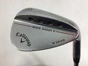 即決 お買い得品！中古 MACK DADDY4 ウェッジ　クローム 52W-12 (日本仕様) AW NSプロ MODUS3 TOUR120 52 S