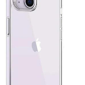 iphone15 Plus クリア ラバー シリコン ショック軽減 ケース カバー 透明 TPU ソフトケース アイフォン 15 プラス スマホケースの画像1