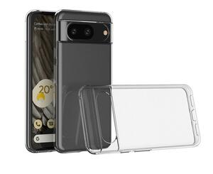 Google Pixel 8 クリア シリコン ケース カバー ピクセル 8 pixel8 TPU ソフトケース 透明 スマホケース