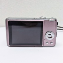 【9704】Panasonic パナソニック LUMIX ルミックス DMC-FX01 デジカメ コンデジ カメラ ピンク 銀 充電器付き DE-A11 充電器通電確認済み_画像4