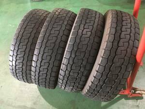 x910-3-11 ☆225/75R16 中古4本！ ダンロップ SP655 2021年製 残溝9～8ｍｍ ♪ k120