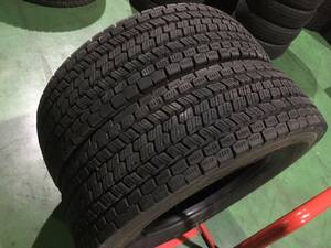 x914-3-11 ☆295/80R22.5中古2本！ 2021年製 残溝15～14ｍｍ♪スタッドレス ヨコハマ 904W k170