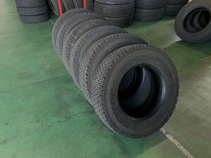 D20-3-12☆265/70R19.5 2020年製 11-10mm 6本セット！ SP081　中古（ダンロップ スタッドレス） k270