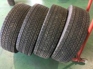 Y17-3-12 ☆265/70R19.5 11‐10㎜ ZEN903ZW 2018年製 中古4本セット！ ヨコハマスタッドレス♪　k180