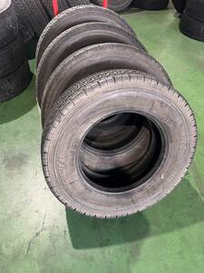 Y20-3-12A ☆265/70R19.5 中古4本♪11-10mm 202008製 ZEN903ZW Studless　Yokohama k180