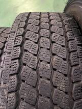 T21-3-12 ☆265/70R19.5 2021年 中古6本 11-10mm トーヨー M966 スタッドレス k270_画像3