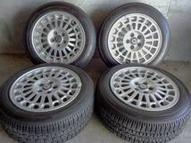 ランチア デルタ 15ｘ7.5Ｊ+37 PCD98 5H 4本組 ホイールのみ 傷有り LANCIA DELTA Evo ランチア_画像1