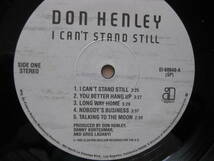 LP　DON HENLEY ドン・ヘンリー　I CAN'T STAND STILL.._画像6