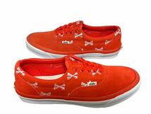 超美品 1度のみ着用 20AW WTAPS × VANS VAULT OG ERA LX BONES ORANGE 28.5cm ダブルタップス バンズ_画像3